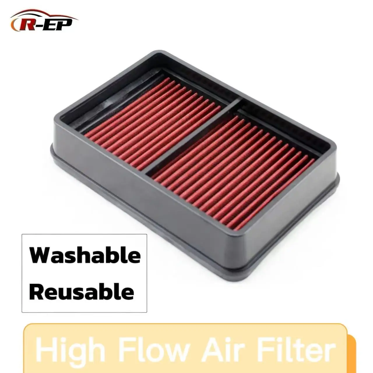 High Flow Air Filter For Mitsubishi Lancer Linger Jinxuan Outlander Peugeot 4007 Citroen C-crosser Sport Cold Air Intake Filters