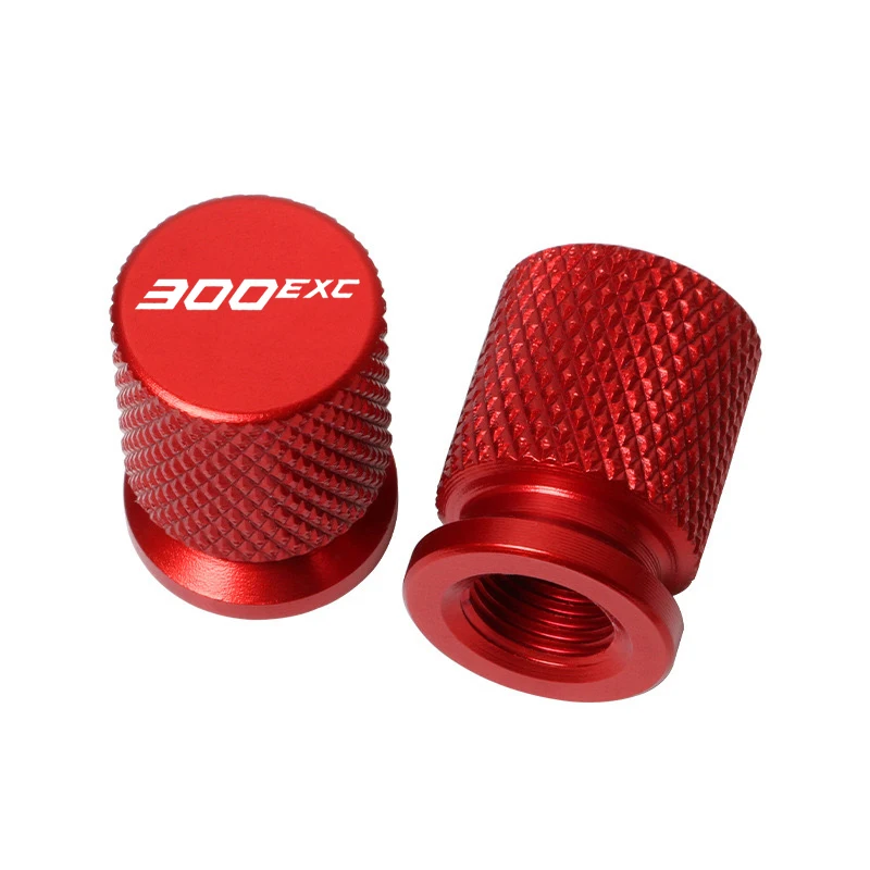 ل KTM TPI 300 EXC 300EXC TPI ستة أيام 2018-2022 2023 اكسسوارات دراجة نارية CNC الألومنيوم الإطارات صمام منفذ الهواء الجذعية غطاء غطاء