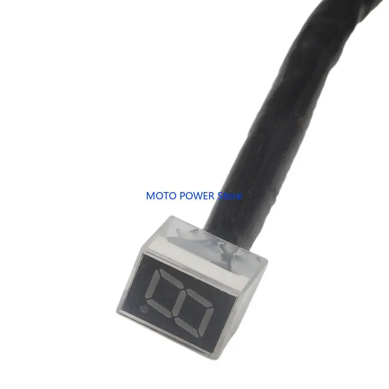 

G7ND НОВЫЙ Универсальный светодиодный цифровой индикатор передачи Мотоцикл Дисплей Датчик рычага переключения передач