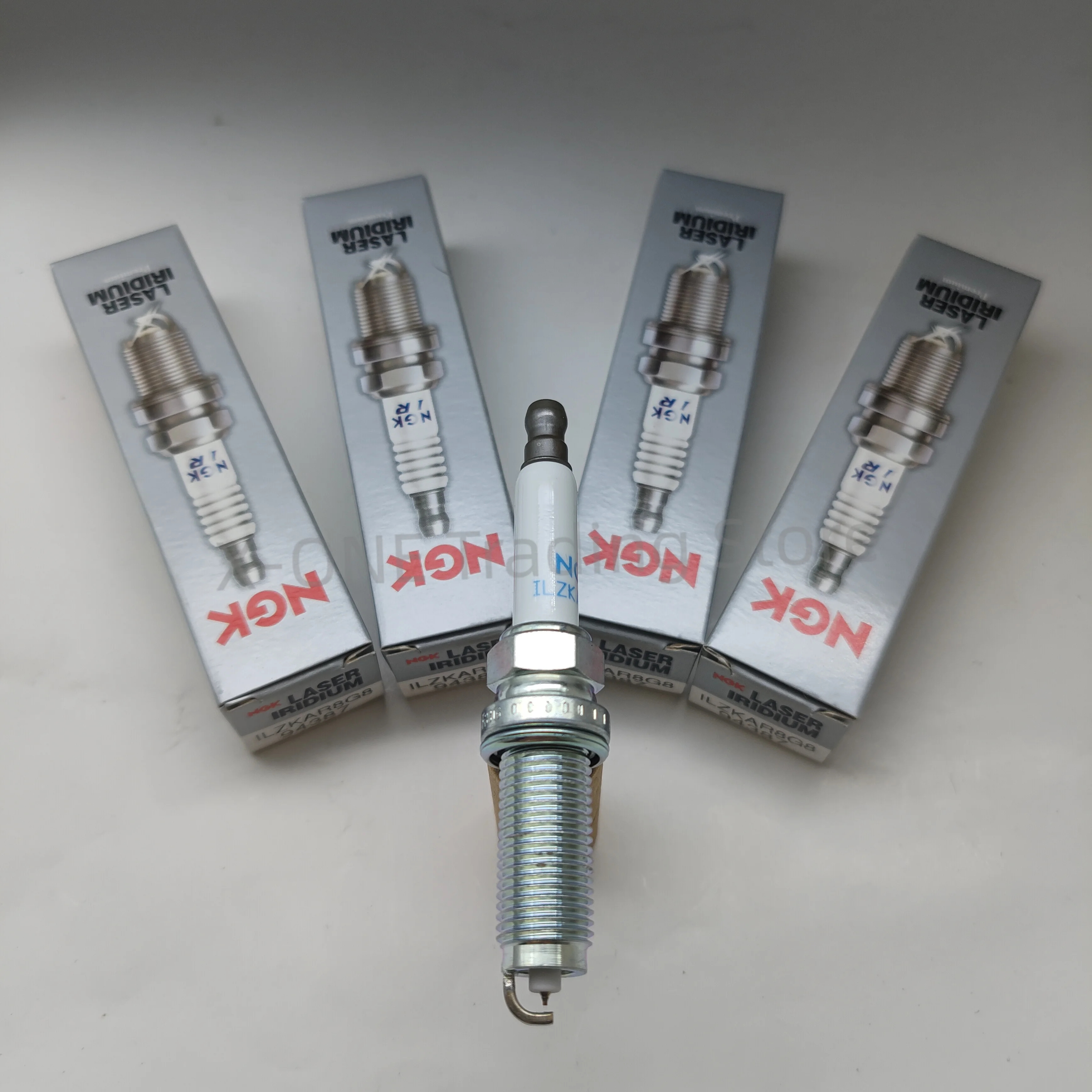 4pcs Original Iridium Platinum NGK Spark Plug ILZKAR8G8 94387 Suitable For 2.0T G10 Civic CRV URV etc