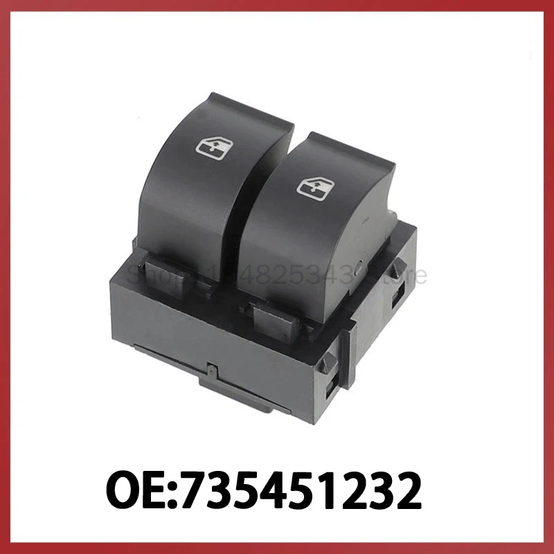 

735451232 is suitable for 05-08 Fiat Auto Parts Electric Window Glass Regulator Switch Button