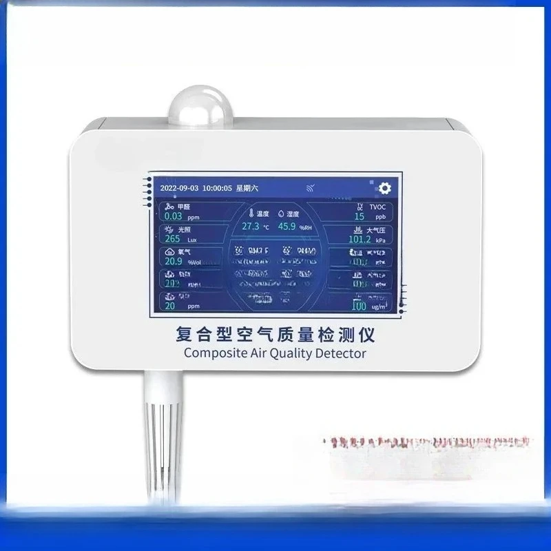 Suitable for  PM2.5 PM10 CO SO2 NO2 O3 TVOC Gas System Analyzer Detector