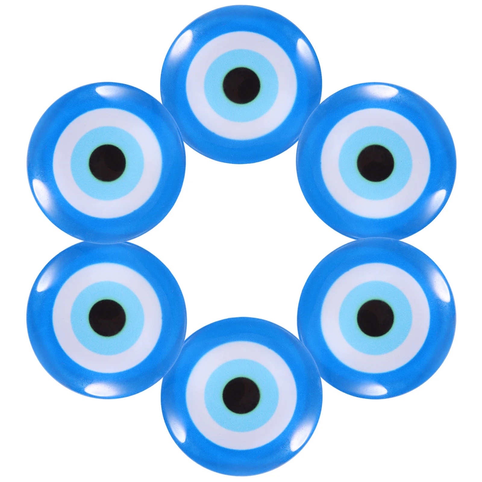 

6Pcs Car Vent Clips Aroma Evil Eye Decoration Small Air Outlet Freshener Creative Car Interior Diffuser Evil Eye Outlet Clips