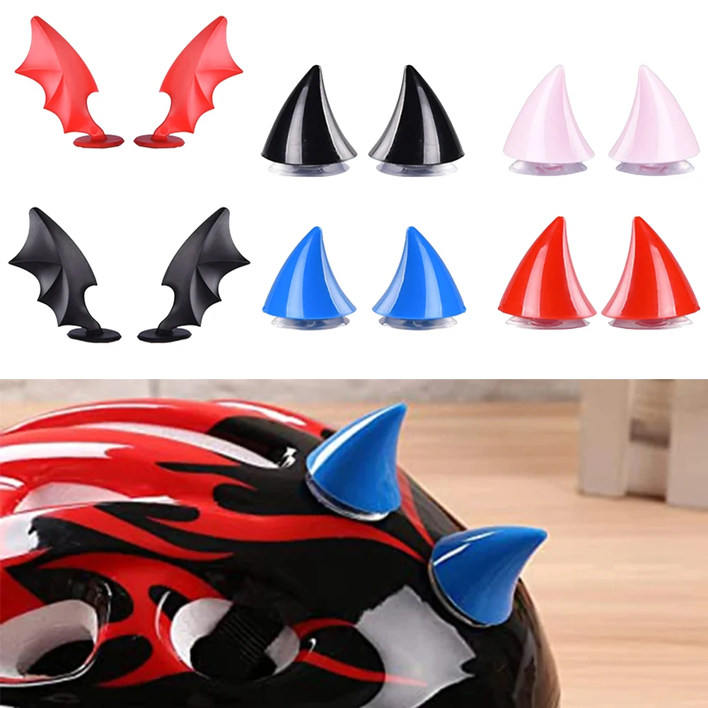 Motorcycle Helmet Sticker Size 4*3*2cm Motorcycle Helmet Decoration Made Of ABS Weather Resistant Secure Adhesion