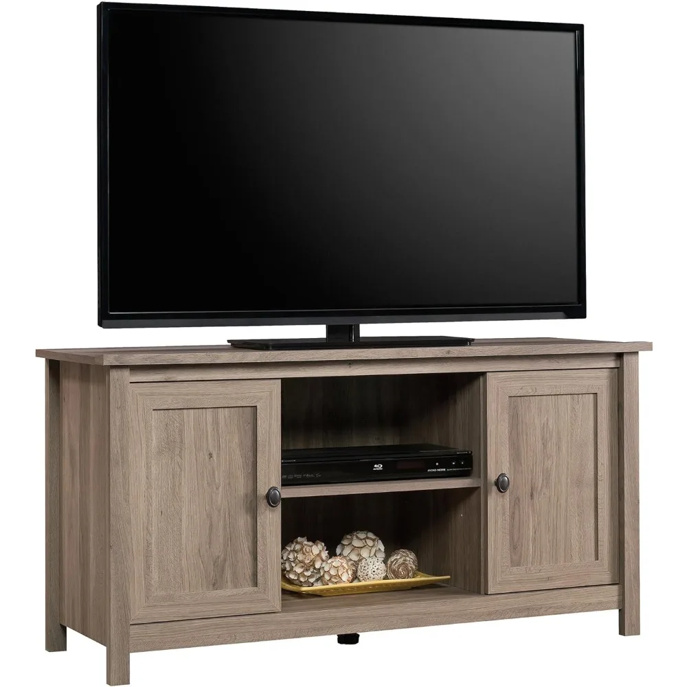 

County Line Panel TV Stand, For TVs up to 47", Salt Oak finish