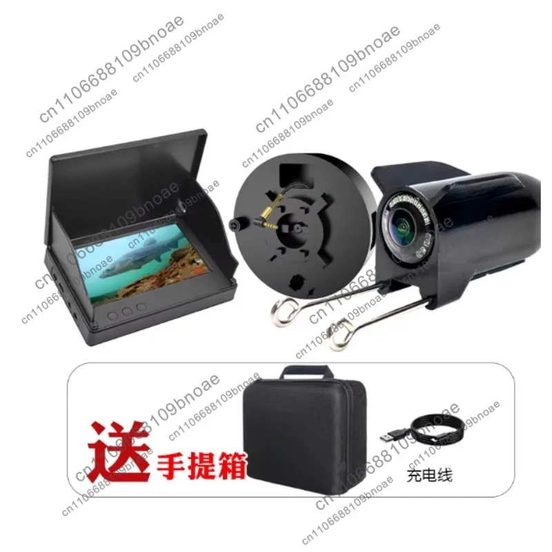 5inch Waterproof Screen + F Ultra-Clear Probe, Underwater HD Fish Finder