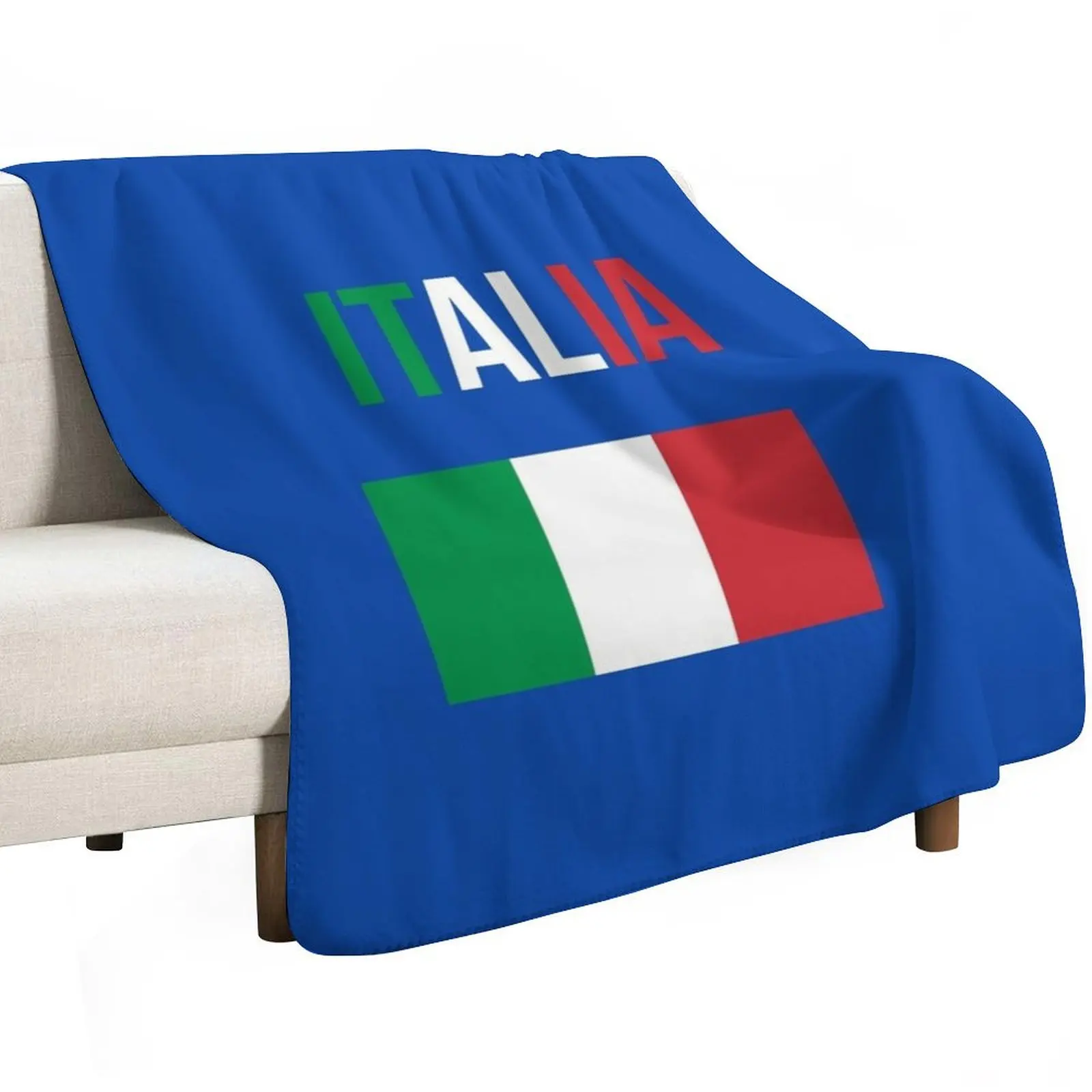 Italia Italian Flag Throw Blanket bed plaid Decoratives blankets and throws For Decorative Sofa Thermal Beach Blankets