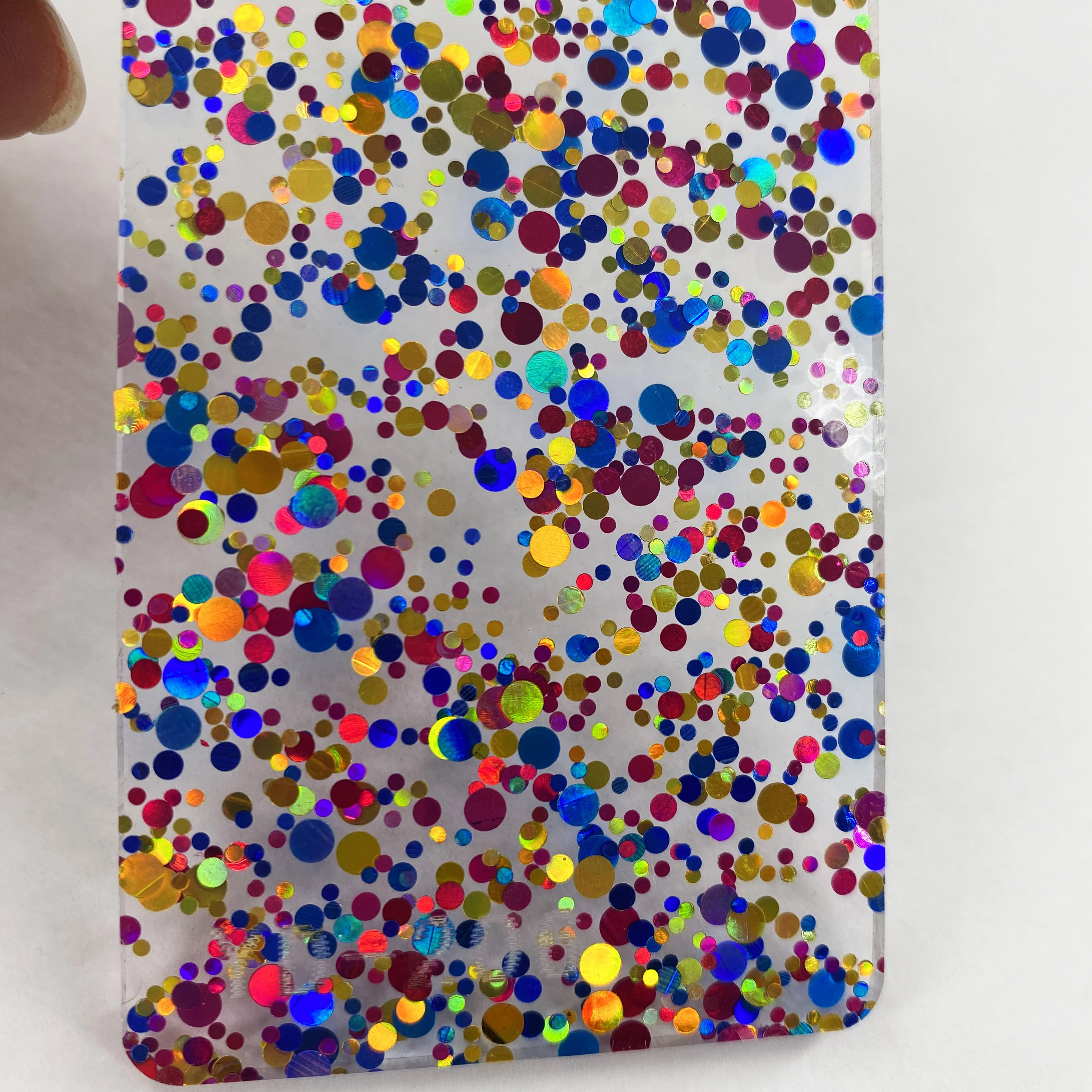 

2 шт., акриловый лист с блестками, 3 мм