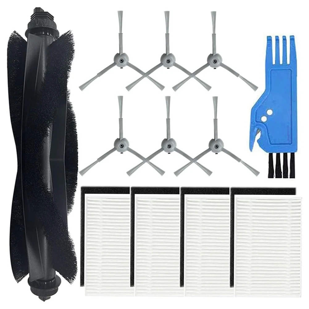 Para aspiradora Eufy L60 SES / L60 / L60 Hybrid / L50 / L50 SES, piezas de repuesto de filtro Hepa de Cepillo Lateral principal