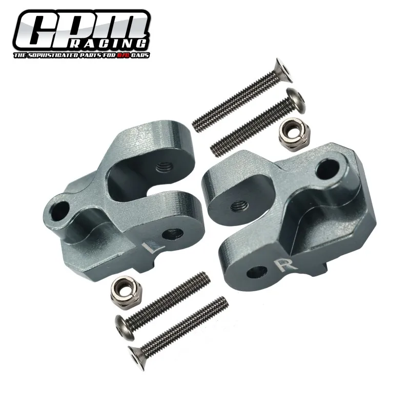 Conjunto de montagem do eixo inferior traseiro GPM Alu para links de suspensão para LOSI Baja Rey 1.0