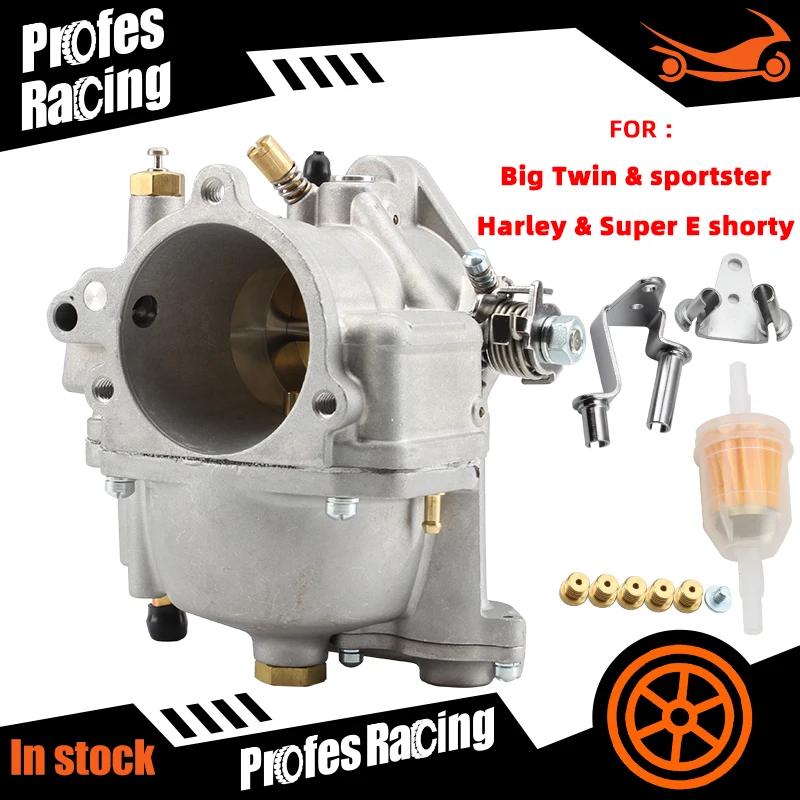 For Harley Carburetor Carb Motorcycle Replace Carburetor Kit For Harley Big Twin Super e & Sportster S&S Shorty Carb 11-0420