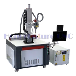 Hote Sales 1Kw 2Kw 3Kw 3 Axis Li Ion Battery Platform saldatrice Laser a fibra automatica per il prezzo delle celle della batteria