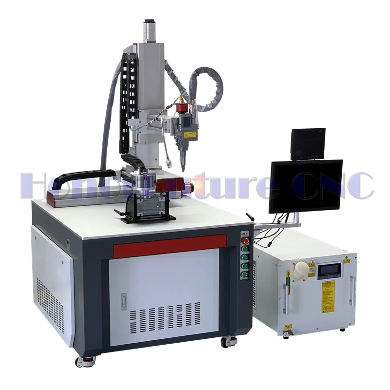 1000W 2000W 3000W Platform Welding Machine 4 Axis Automatic Laser Welding Machine Cnc Welding System With Rotary Welder