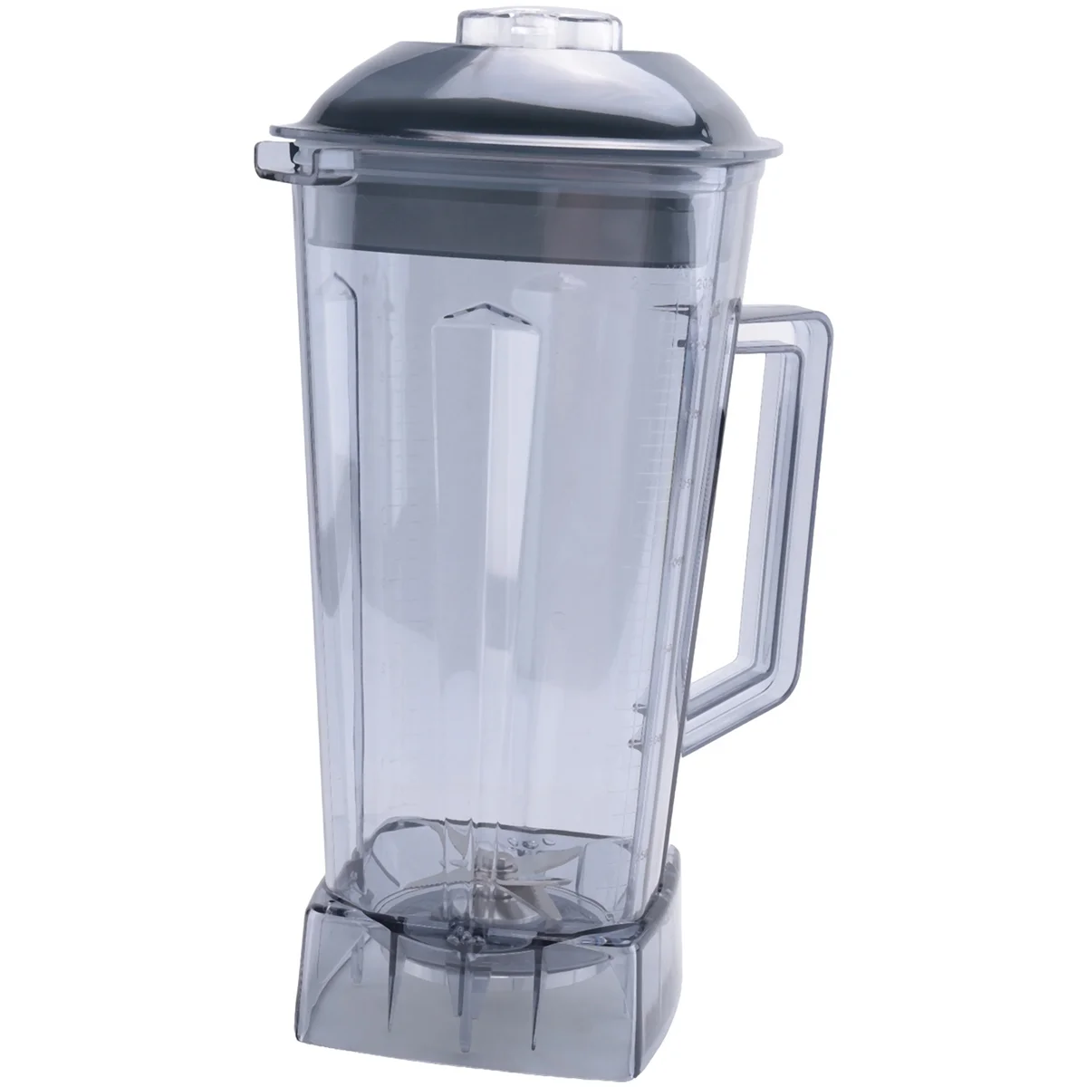 Reservekan voor blender Vervangingsonderdeel Transparant blenderreserveonderdeel met een capaciteit van 2 liter Compatibel voor SILVER Blender