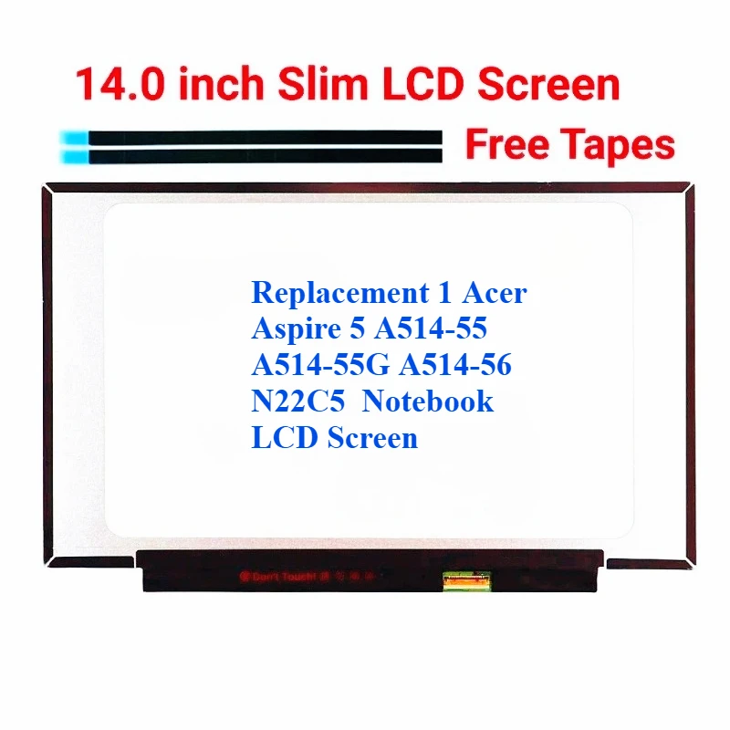 

For Acer Aspire 5 A514-55 A514-55G A514-56 N22C5 Laptop LCD LED Screen FHD IPS 1920*1080