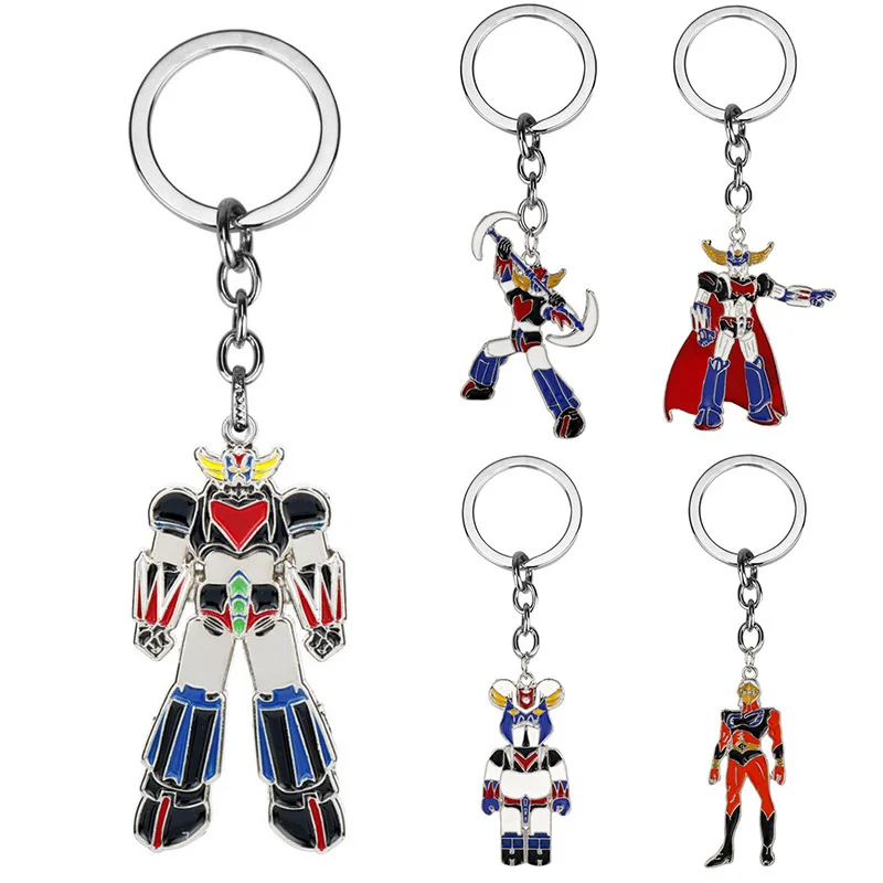Demon God Z Ancient Lotus Thaisa Ironclad All-Purpose Robot Gundam Metal Keychain Creative Car Key Holder