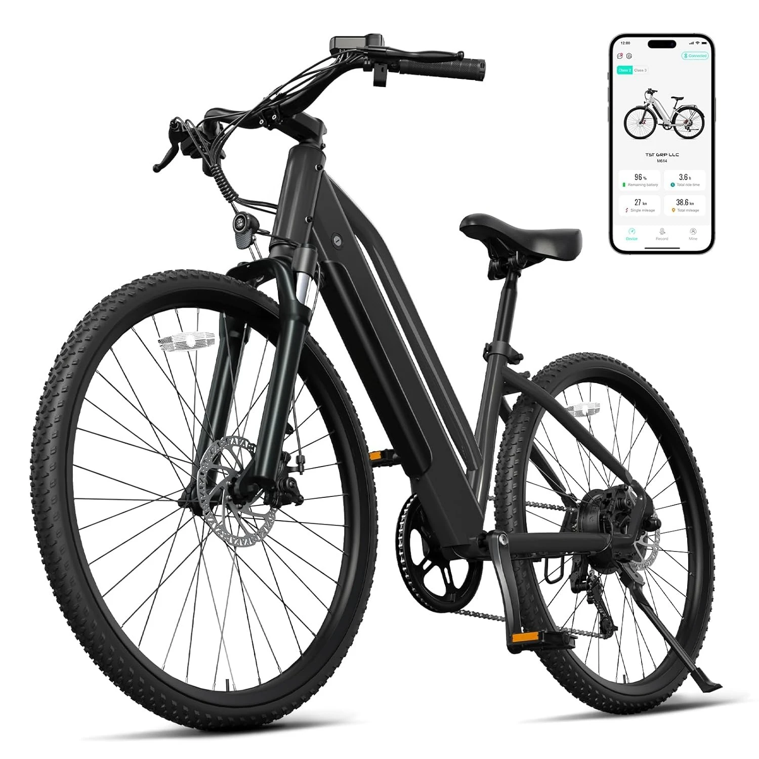

TST Electric Bike for Adults, 1000W/750 Peak Ebike with 36V 10.4/7.8Ah Battery, up to 50 Miles Range 25 MPH, Customized