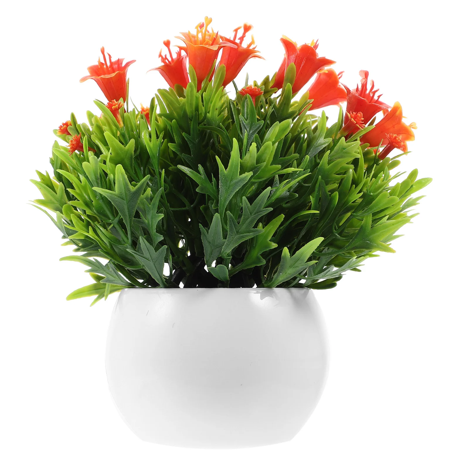 

Artificial Flower Bonsai Potted Plants Indoor Decor Decoration Fake Faux Foam Small