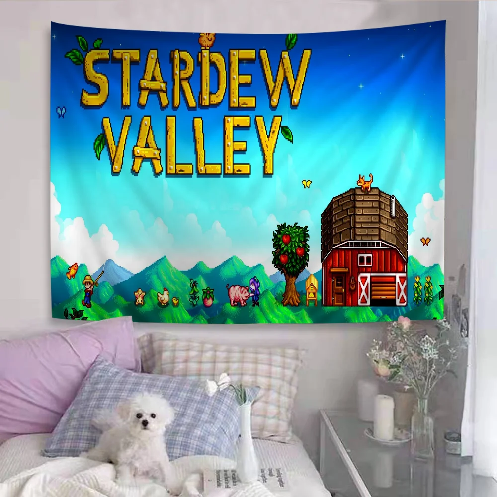 S-Stardew V-Valley. Wall Tapestry Bohemian Wall Tapestries Mandala Wall Hanging Home Decor