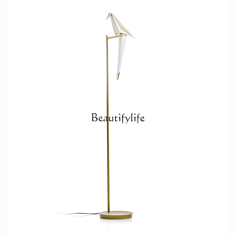 

Simple living room creative sofa next to bedroom LED ornament art floor luminous body