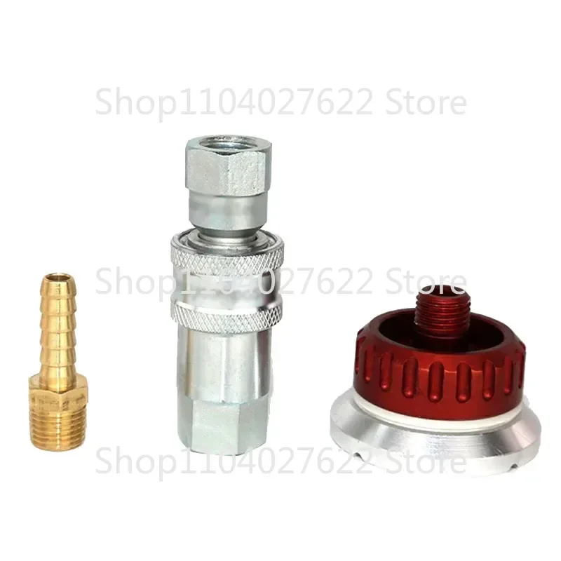 Vacuum valve nozzle self sealing metal Reusable Vacuum Bag Connector for Prepreg Vacuum Process Carbon fiber resin infusion