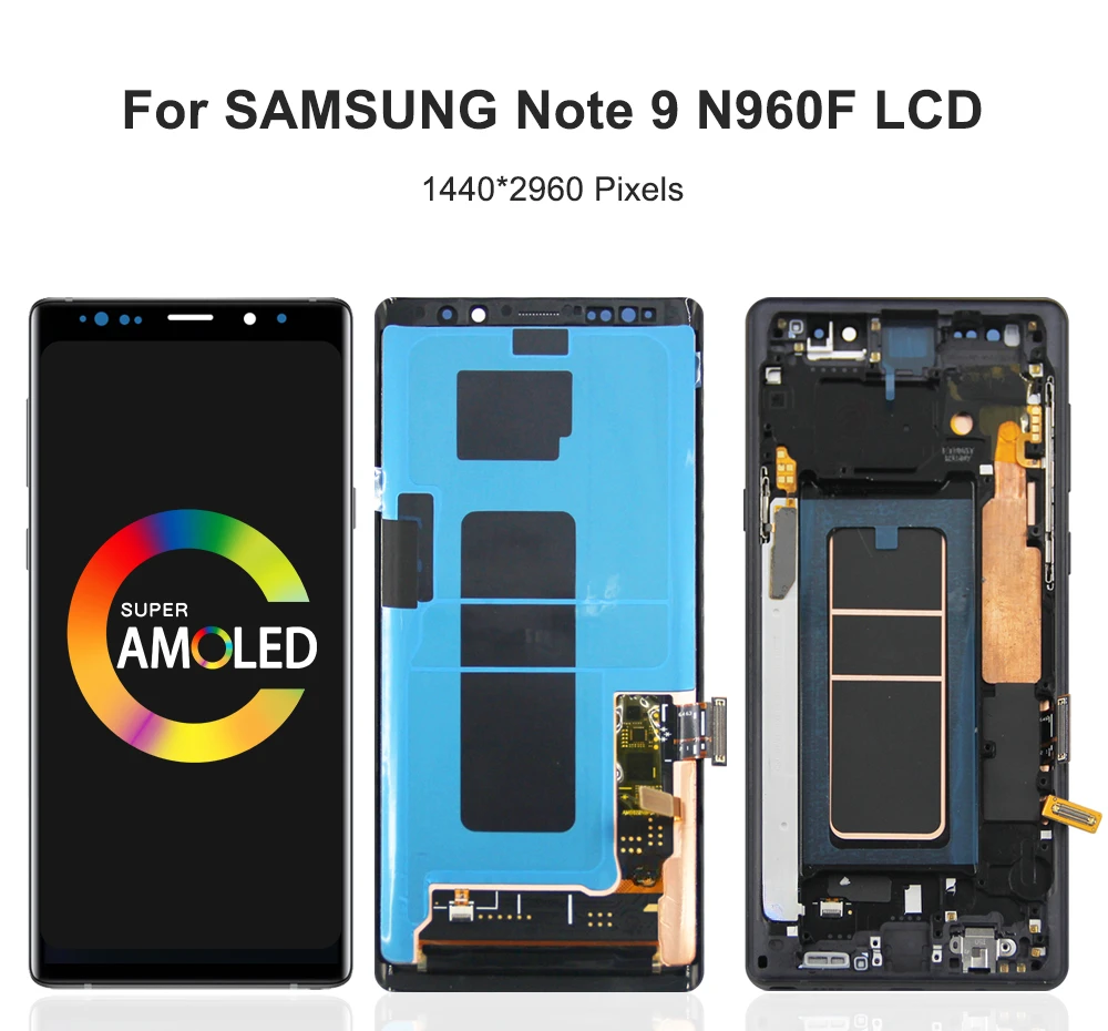 Note 9 For Samsung 6.4\'\'For Note9 N960 N960F N960U N960W LCD Display Touch Screen Digitizer Assembly Replacement