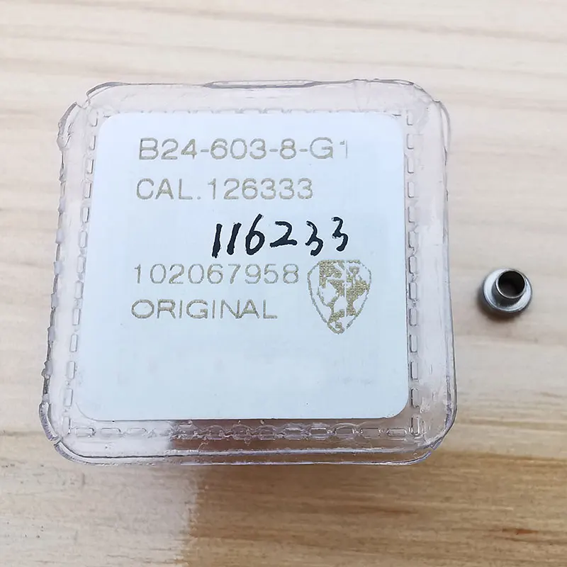 18K Yellow Gold Cover Watch Crowns for Datejust 116233 16233 , Watch Parts, Watch Accessories