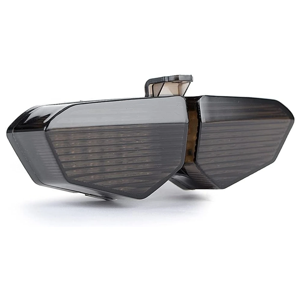 Compatible LED Tail Light for YZF R6 2003-2005 & YZF-R6S 2006-2009, Integrated Turn Signals, Running & Brake Light