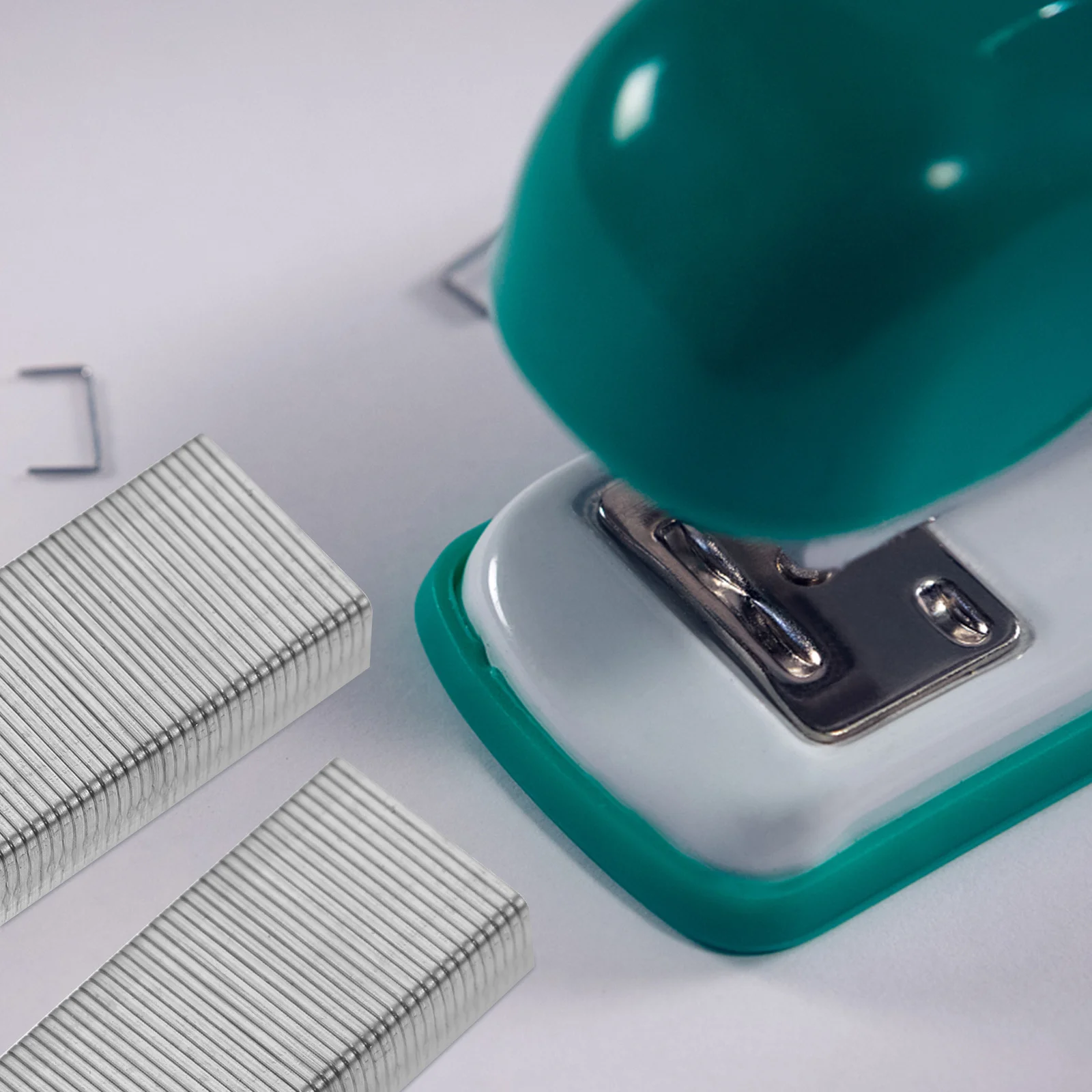 

15 Boxes Compact Stapler Refills Small Paper Staples Portable Handheld Essential for Literature Workers Schools Offices