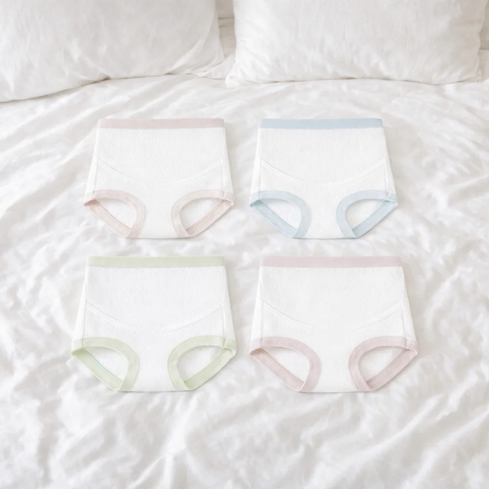 

High Waist Maternity Panties Full Belly Support Breathable Pregnancy Underwear Comfortable Cotton Material