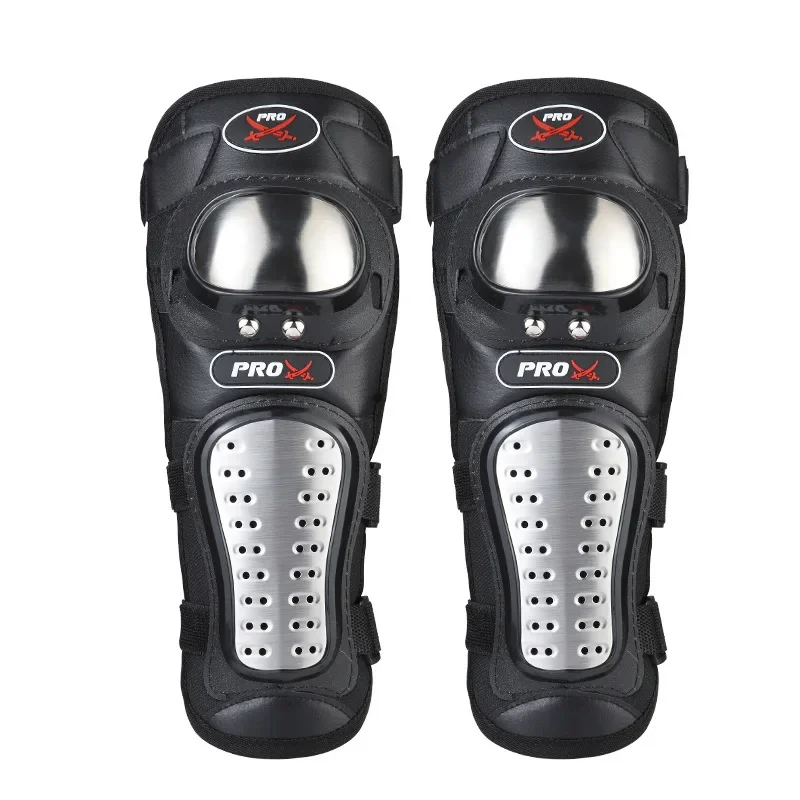 Motorcycle Protective Gear Mtb Knee Pads Elbow Pads Keep Warm Anti-fall Stainless Steel Protective Gear Motocross Accessories