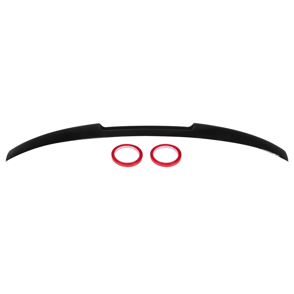 Glossy Black Refit for M4 Style High Kick Trunk Lid Spoiler For BMW  3 Series E90 M3 2006-2011 For BMW M3 E90 Sedan 2007-2013