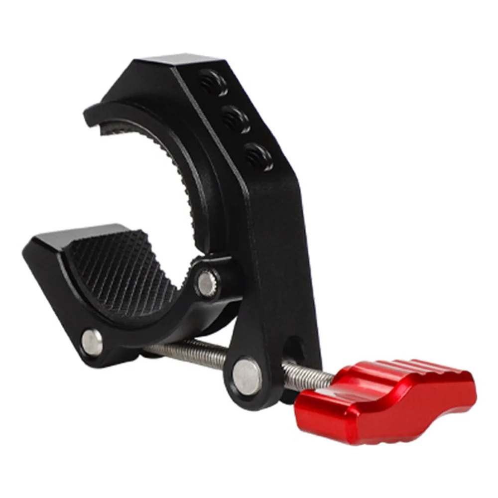 Aluminiowa Super zacisk z 1/4 Adapter z montażem na śrubę "3/8" do lustrzanka cyfrowa uchwyt motocyklowy klipsem Gimbal magiczne ramię do fotografii