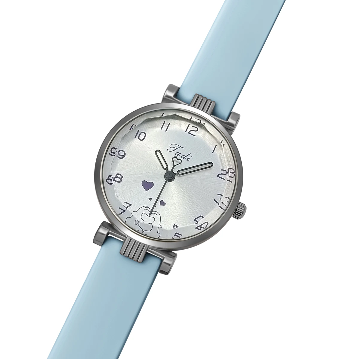 High Quality Popular Multicolor Women Temperament Leather Strap Quartz Watches For Girls