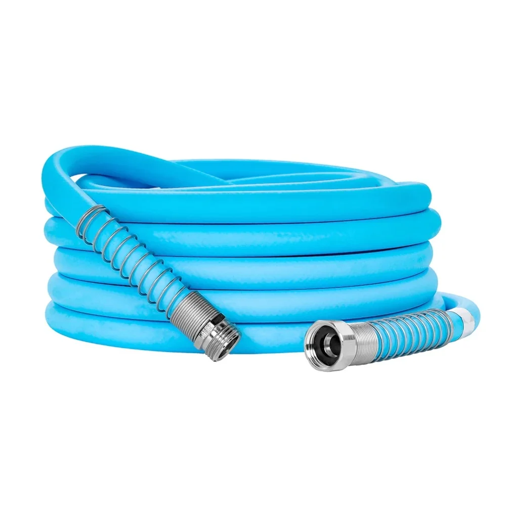 Ultra Flexible RV Drinking Water Hose 35ft Kink Resistant PVC Hose Camping Boating Gardening Easy Clean and Install