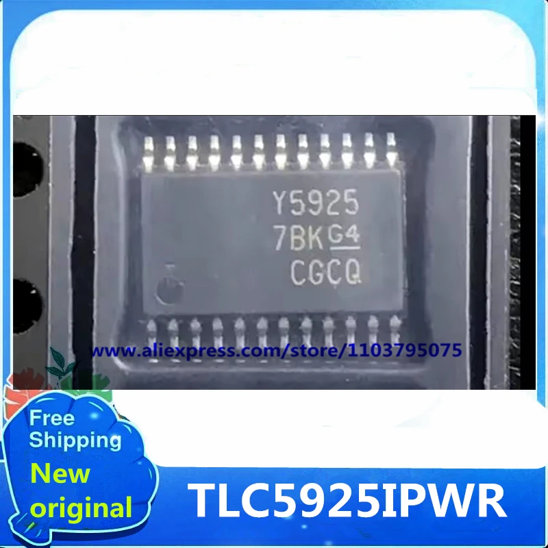 5~50piece TLC5925IPWR TLC5925IPW Y5925 TSSOP24 칩 100% 새 원본 재고