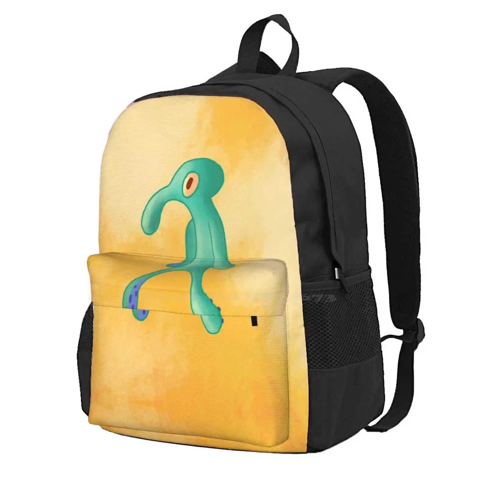 

Bold And Brash - Squidward Hot Sale Schoolbag Backpack Fashion Bags Bold And Brash Painting Bold And Brash Episode Squidward