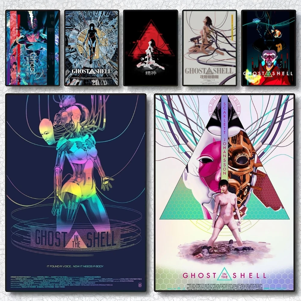 

Classic Anime G-Ghost In The S-Shell Poster Holiday Gifts Designed For Home Restaurant Office Space Corridor Wall Art