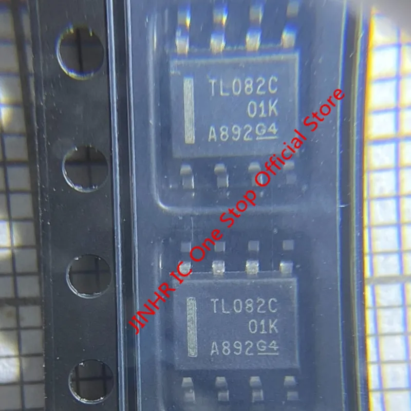 New 20PCS TL082 TL082C TL082CDR, Operational Amplifiers