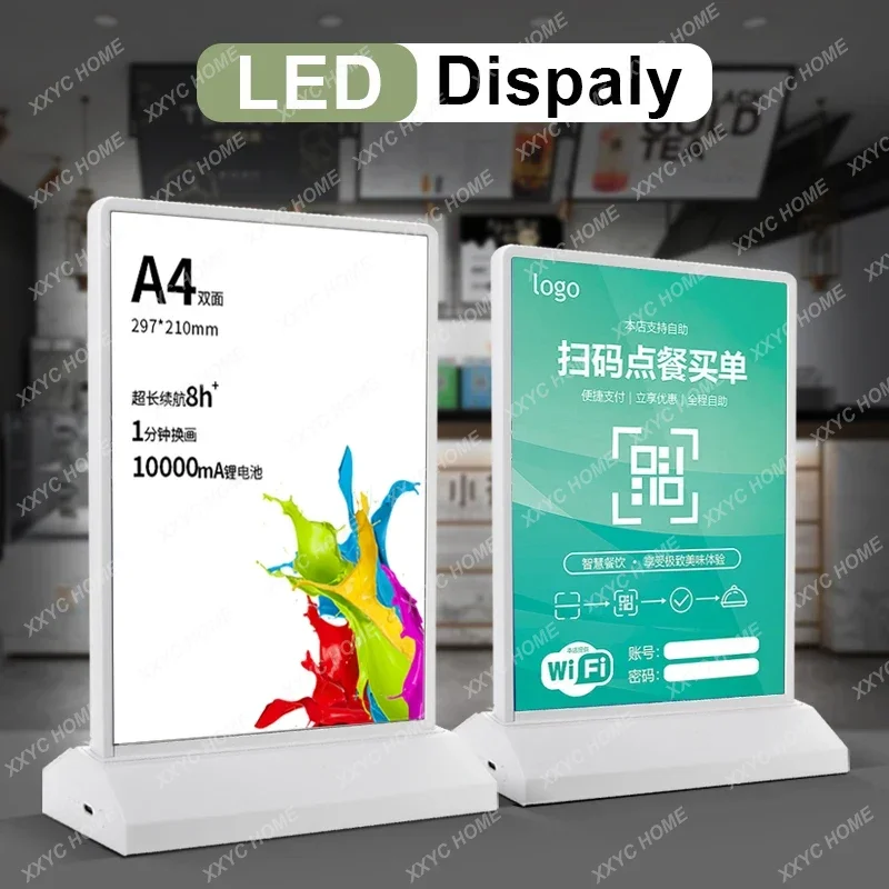 LED Light box Business LED Licht Zeichen Werbung Beleuchtung LED Poster Menü Anzeige A4 benutzer definierte