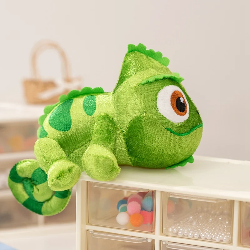 16CM Pascal Rapunzel Chameleon Plush Doll Toy Pascal Stuffed Animals Plushier Doll Shoulder Plush Doll Toy Xmas Gift