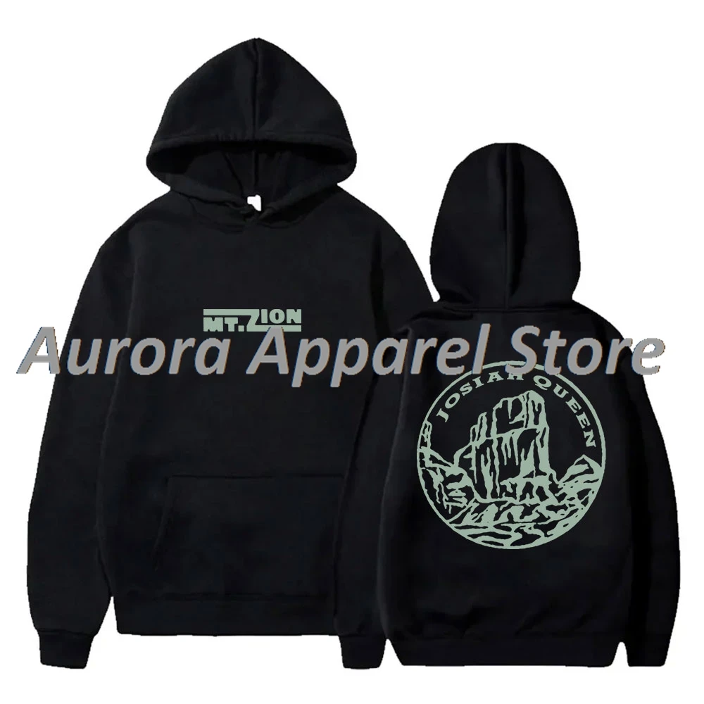 Josiah Queen Mt Zion هوديس 2025 Tour Merch كوسبلاي للنساء والرجال بلوزات عصرية بأكمام طويلة