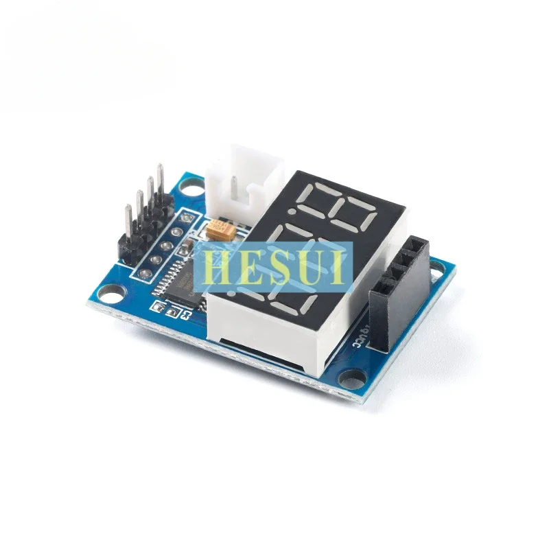Original HC-S04 ultrasonic module test board digital tube display/serial port output