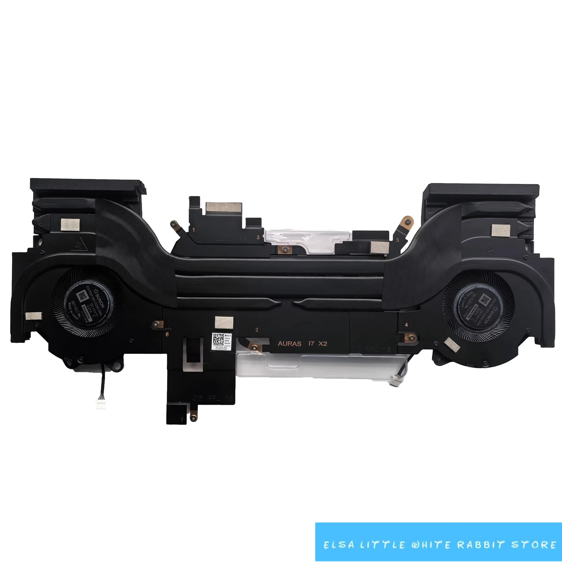 

ДЛЯ DELL G15 5530 RPL 115 Вт 12 В РАДИАТОР ВЕНТИЛЯТОРА 0M6F9X
