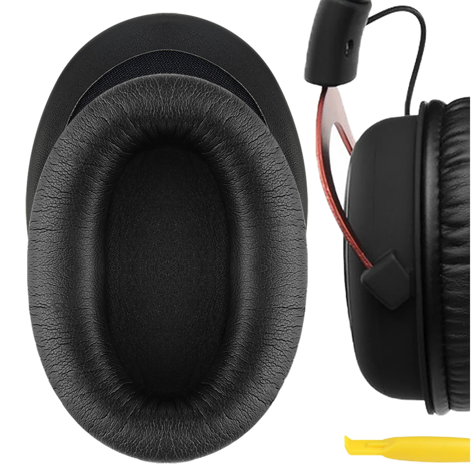 

Geekria Earpads for HyperX Cloud II Cloud 2 Cloud ii Headset Replacement Headphones Protein Leather Ear Pads Cover Cushions Foam