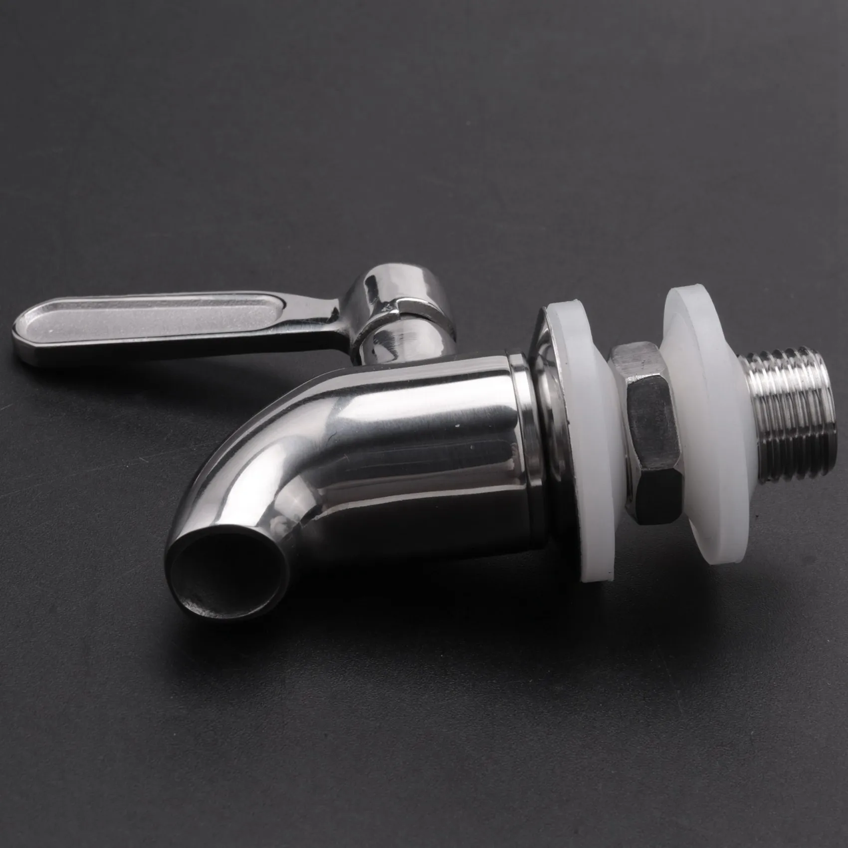 ABJI-4X Stainless Steel Faucet Tap Draft Beer Faucet For Home Brew Fermenter Wine Draft Beer Dispenser Drink Fridge Kegs