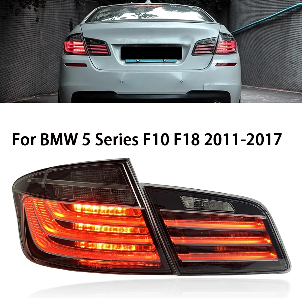 

Автомобильные фары для BMW 5 серии F10 F18 2011-2017, задние фонари, светодиодный проектор, задние фонари, дневные ходовые огни, автомобильные аксессуары