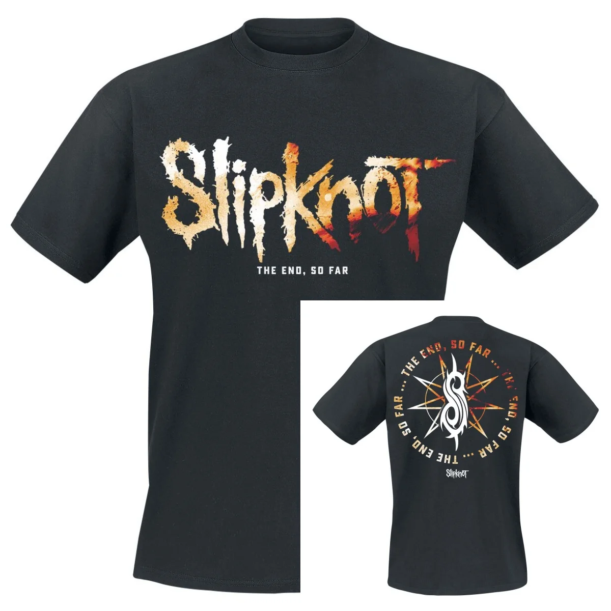 Summer Top Slipknot Graphic Cotton Band T-shirt Unisex Summer Short Sleeve Fashion Brand Tee Luxury Casual Vintage Tees