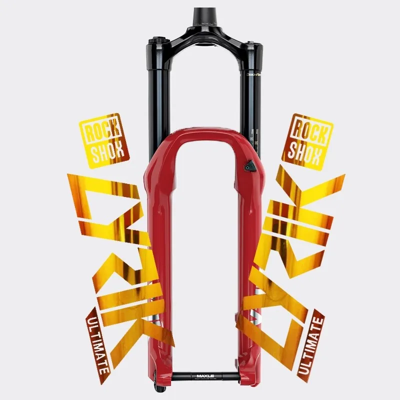 rockshox lyrik front fork decals mountain bike waterproof bicycle decoration DIY mtb cyclig sticker rock shox bmx