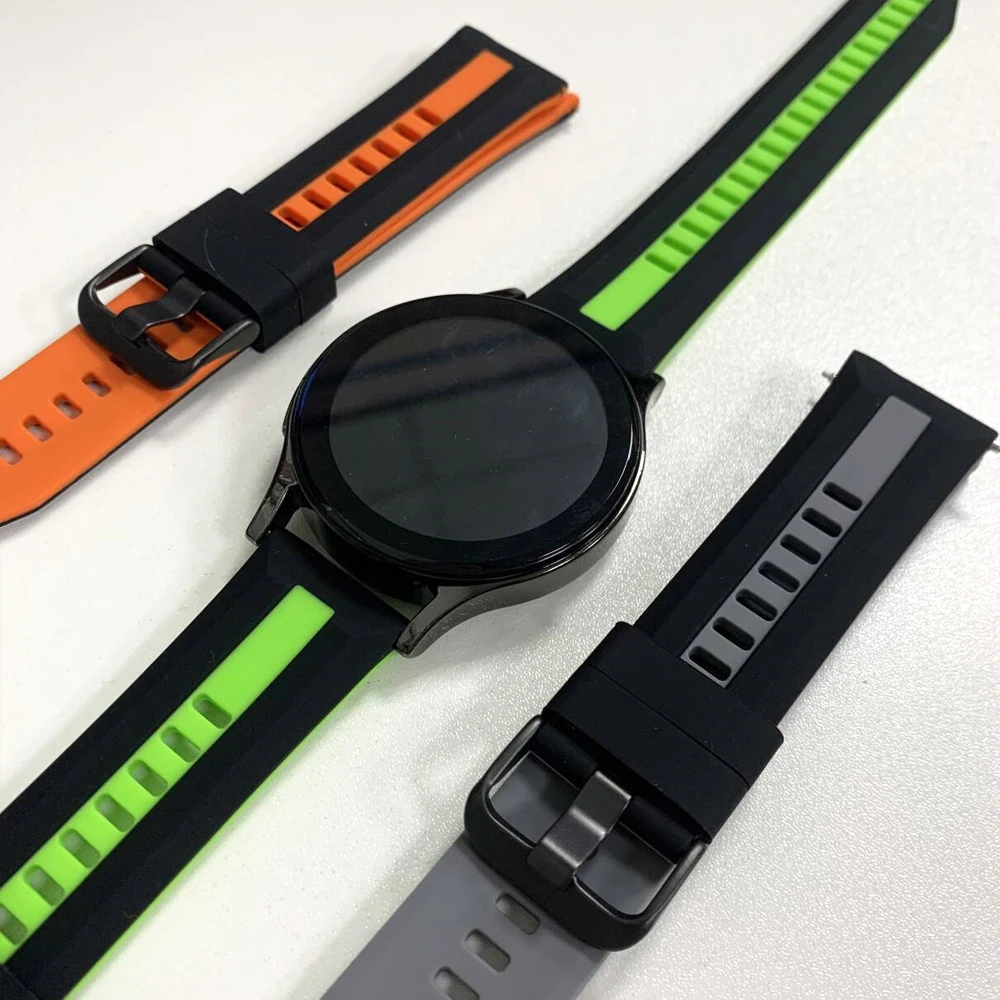 22mm Silicone Soft Strap For HUAWEI WATCH 5 GT 6 GT6 Pro GT5 46mm Replace Watchband For Garmin Venu 4 45mm Sports Wrist Bracelet